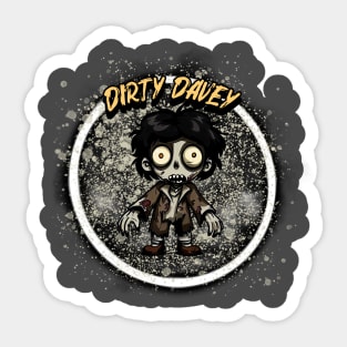 Dirty Davey Sticker